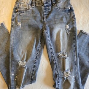 Imperial Star Kids' Ripped Blue Jeans